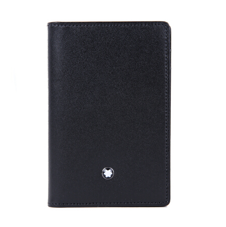 萬寶龍卡包大班系列牛皮名片夾卡包14108 黑色  商務高檔禮品