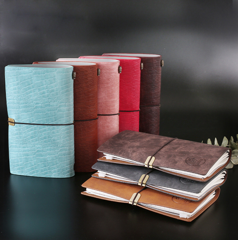 筆記本子創(chuàng)意復古皮革日記本手賬本小本子定制 企業(yè)禮品定制
