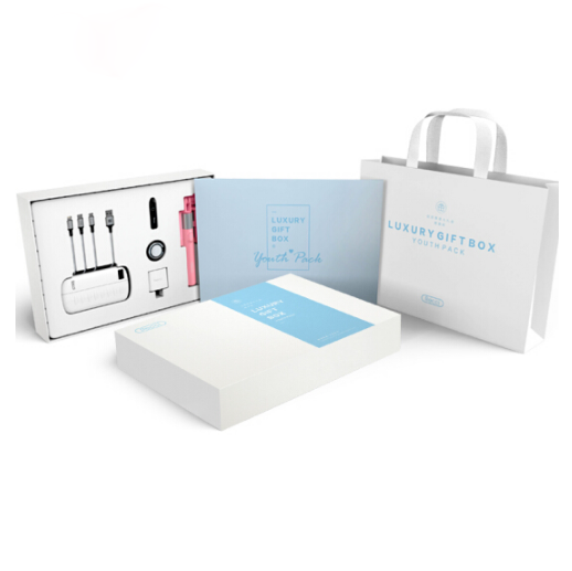 數(shù)碼禮盒套裝青春版數(shù)據(jù)線電源自拍桿手機支架套裝 禮品定制