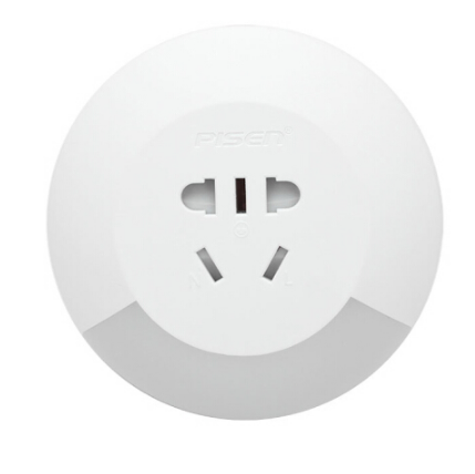 品勝小夜燈插座帶開關(guān)led光控感應(yīng)二合一節(jié)能墻插 禮品定制