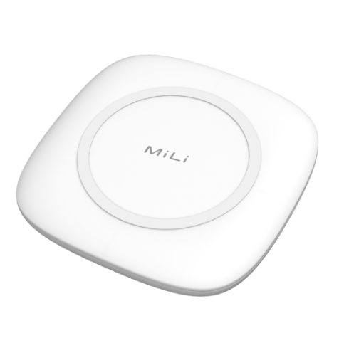 MiLi無(wú)線(xiàn)充電器7.5W兼容安卓10W快充印logo 禮品定制