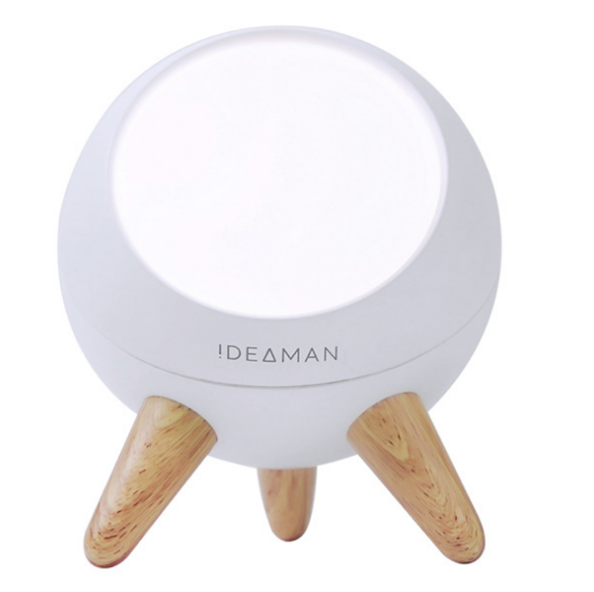 萌眼手控夜燈獨特的大眼造型內(nèi)置2600毫安鋰電池 禮品定制