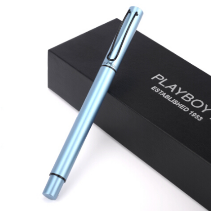 美國花花公子點墨中性筆商務(wù)辦公禮盒印logo 禮品筆定制