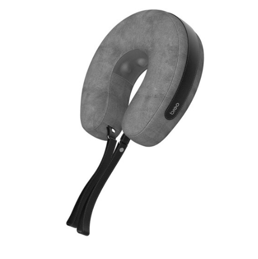 倍輕松空氣頸椎按摩枕U型枕護(hù)頸枕一鍵充氣旅游午睡 福利禮品