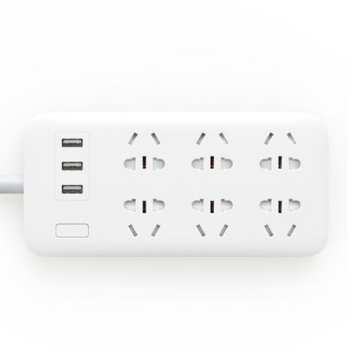 小米米家插線板6孔位基礎版usb多功能接線板插座 活動禮品定制