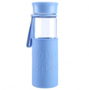 樂扣樂扣 LLG673 500ml耐熱玻璃水杯 硅膠杯套 禮品定制