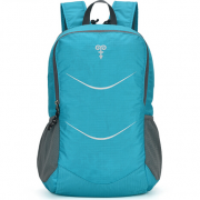 恒源祥 雙肩包 舒適便攜折疊包 HYX0442 藍(lán)色 禮品定制