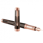 派克 首席豪華巧克力玫瑰金夾墨水筆 商務辦公禮品定制