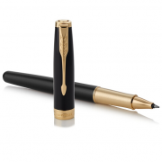  派克 2015卓爾純黑麗雅金夾寶珠筆 簽字筆 商務(wù)禮品定制