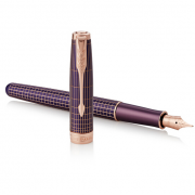 派克 2015款卓爾紫砂流年墨水筆 鋼筆 展會禮品定制