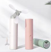 手持小風扇便攜式usb充電靜音折疊手握可充電 上海促銷禮品定制