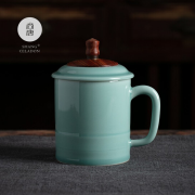 龍泉青瓷 茶具禮品 節(jié)節(jié)高升杯 陶瓷杯 企業(yè)禮品定制